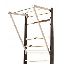 Drążek gimnastyczny na drabinkę składany biały lub czarny